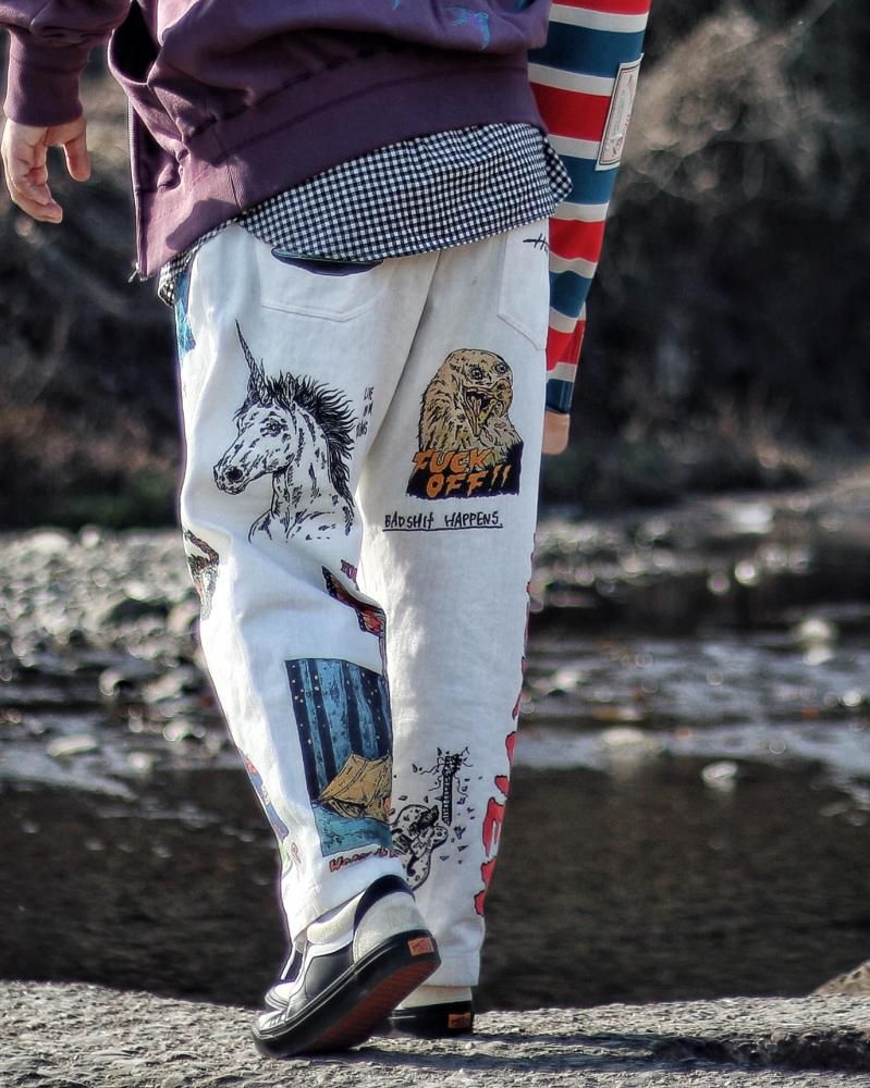 【予約商品:5月下旬以降のお届け予定】HIROTTON SKATE PANTS
