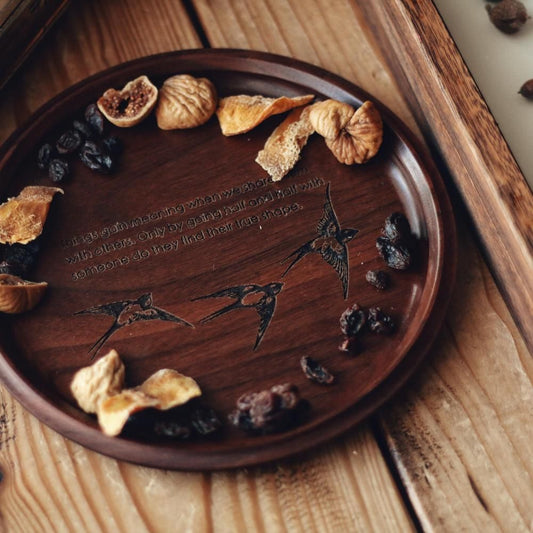 【予約商品:7月下旬以降お届け予定】BLACK WALNUT STACKING DISH L ND Ver.