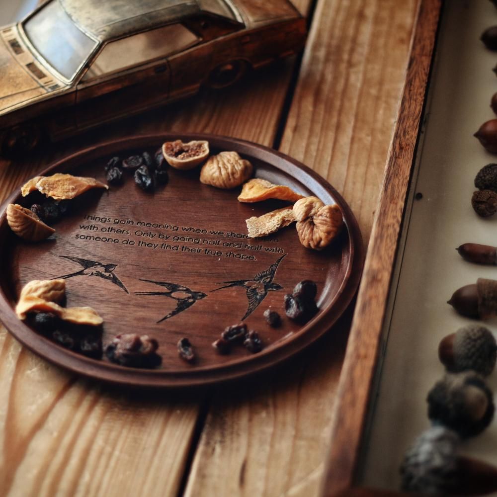 【予約商品:7月下旬以降お届け予定】BLACK WALNUT STACKING DISH L ND Ver.