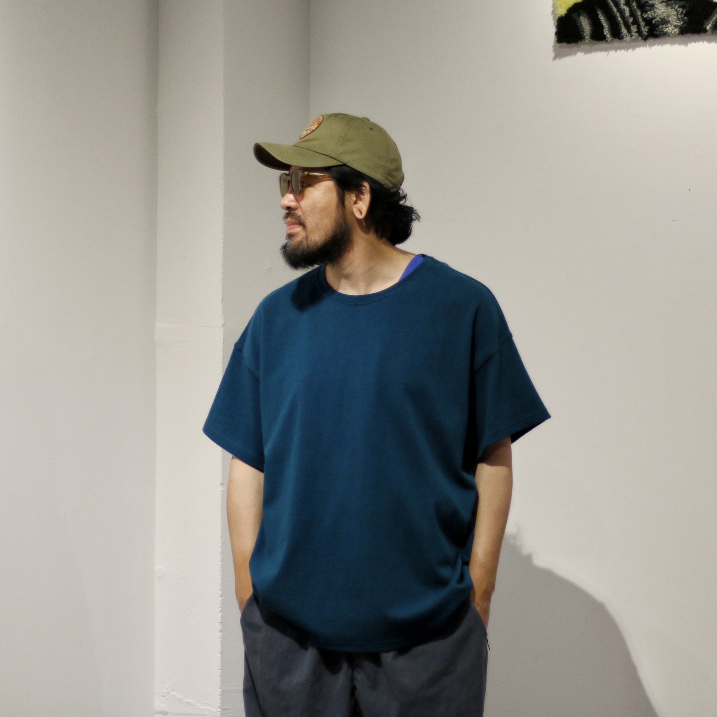 CREW NECK HEMP TEE HEAVY 6