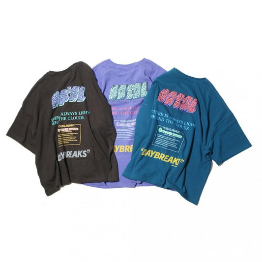 HEMP WIDE TEE PRINTED DAYBREAKS 2