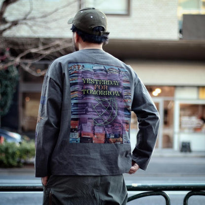ROOM MATE MULTI PRINT L/S TEE LA