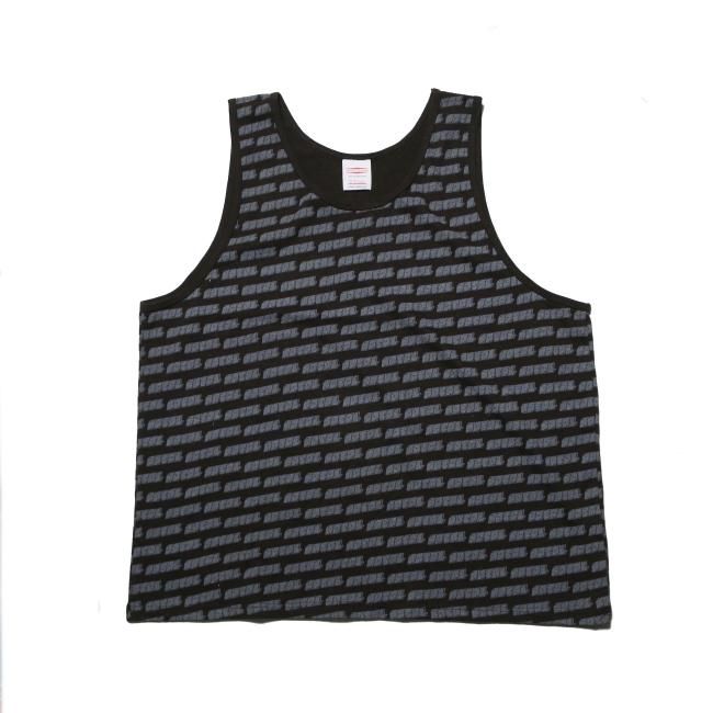 HEMP TANK TOP FAINT PRINTED