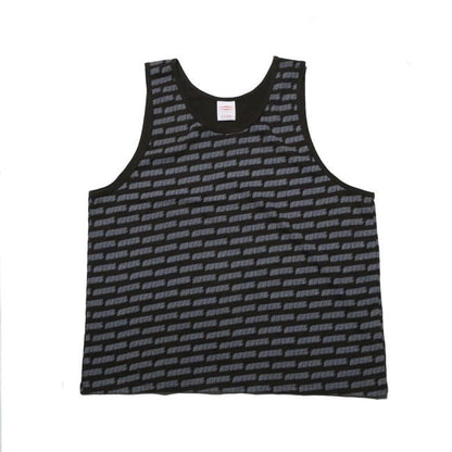 HEMP TANK TOP FAINT PRINTED