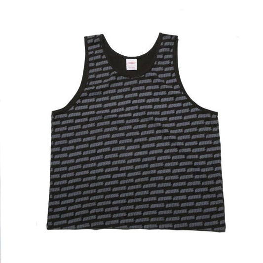 HEMP TANK TOP FAINT PRINTED