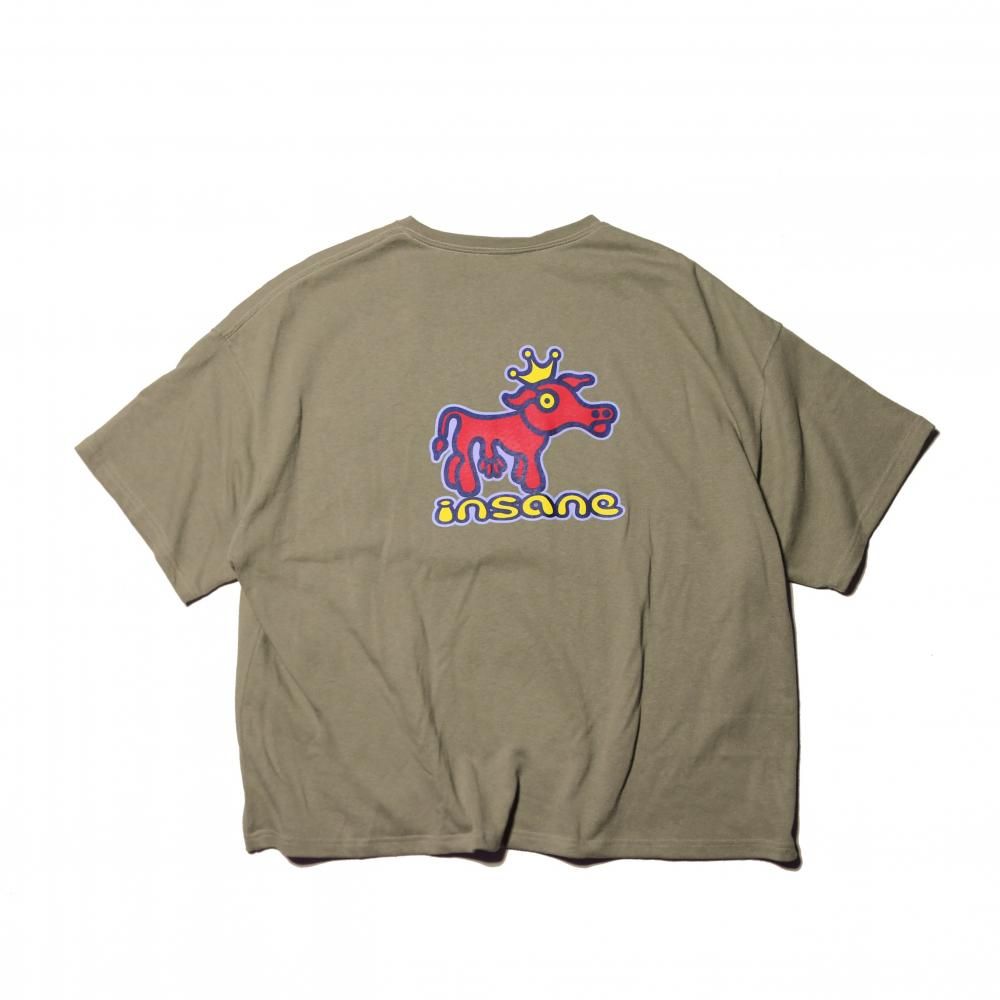 HEMP WIDE TEE mad cow ver.