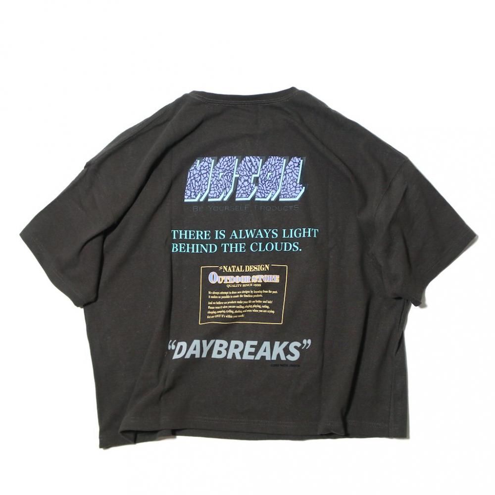 HEMP WIDE TEE PRINTED DAYBREAKS 2