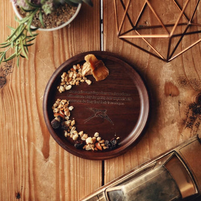 【予約商品：7月下旬以降お届け予定】BLACK WALNUT STACKING DISH M ND Ver.