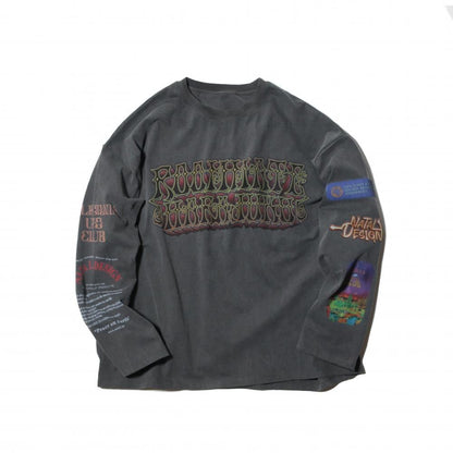 ROOM MATE MULTI PRINT L/S TEE LA