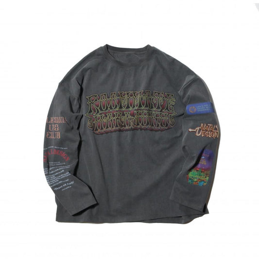 ROOM MATE MULTI PRINT L/S TEE LA