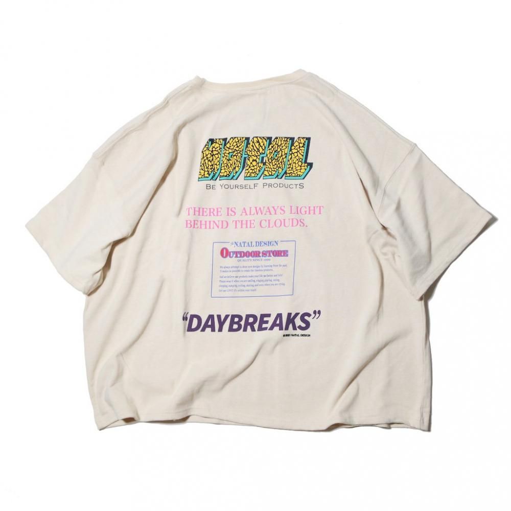 HEMP WIDE TEE PRINTED DAYBREAKS 2