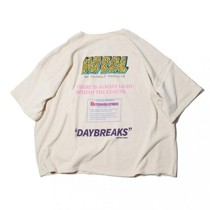 HEMP WIDE TEE PRINTED DAYBREAKS 2