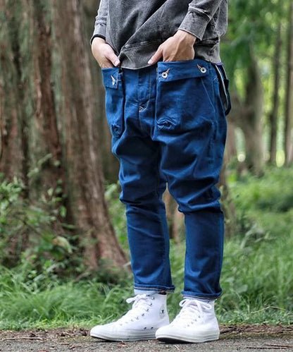G55 Sarouel Flap Denim Pants -AUTHENTIC-