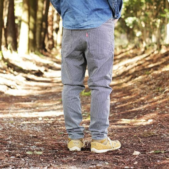 S600-s Sarouel Denim Stretch  -HICKORY-