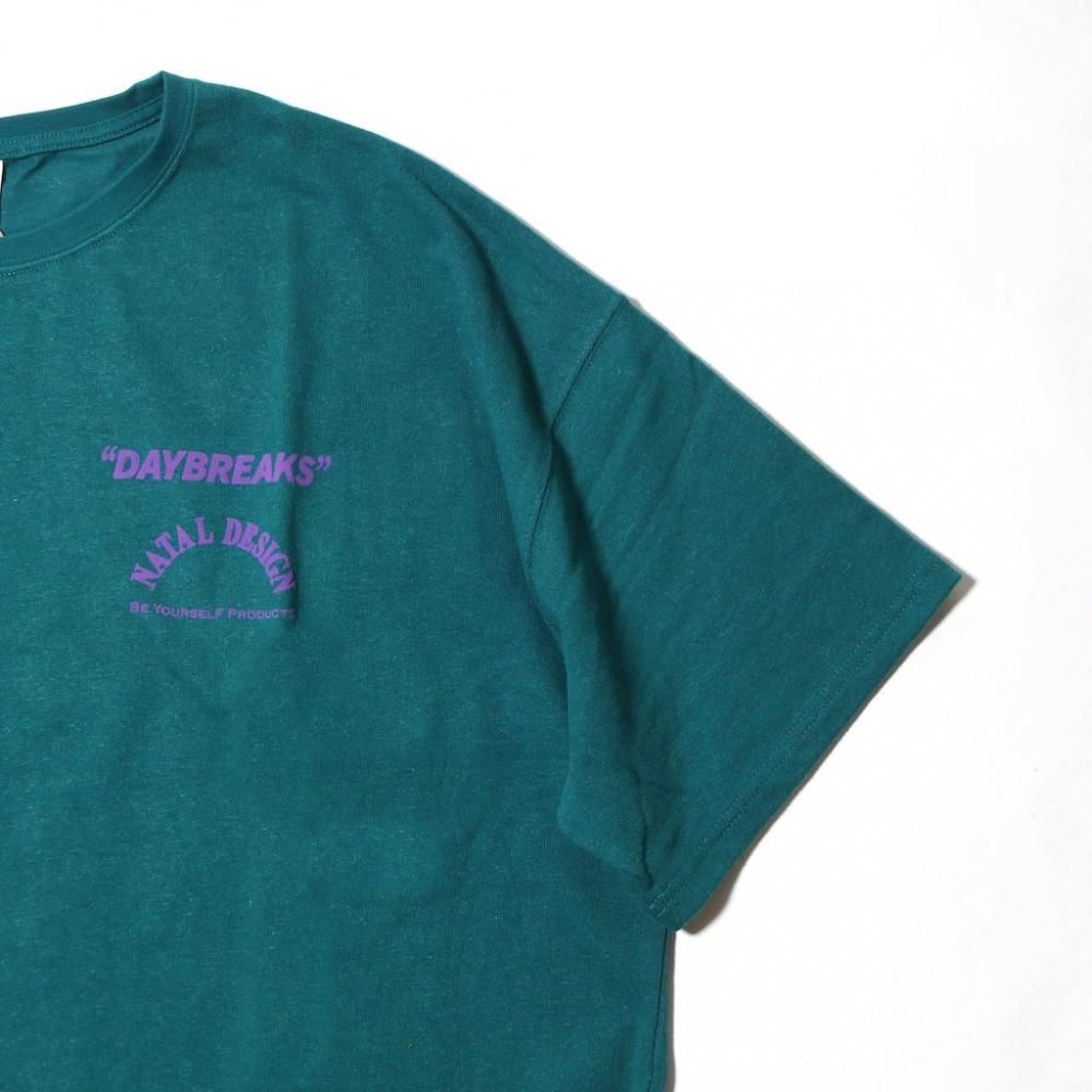 HEMP WIDE TEE PRINTED DAYBREAKS 2