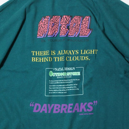 HEMP WIDE TEE PRINTED DAYBREAKS 2