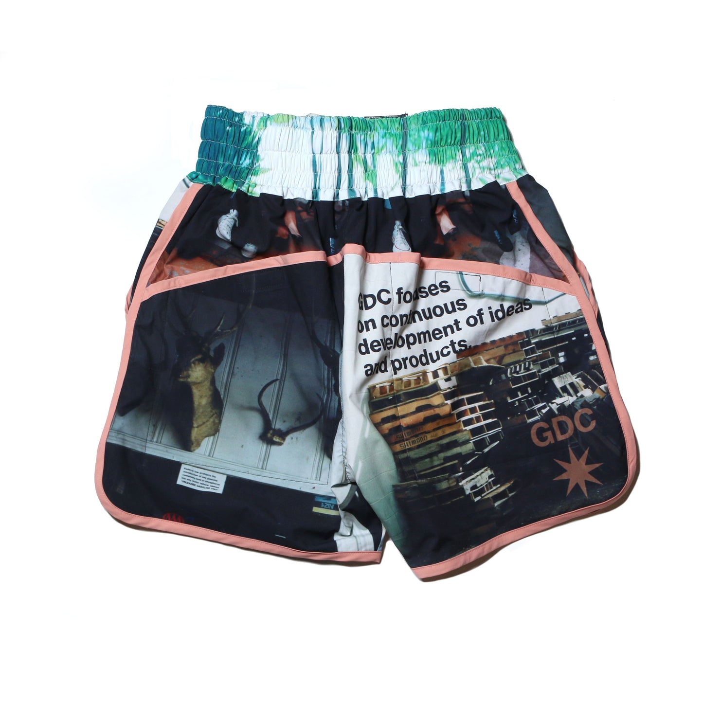 【予約商品：5月上旬以降のお届け予定】GDC x NATAL DESIGN "ROB SHORTS COLLAGE"