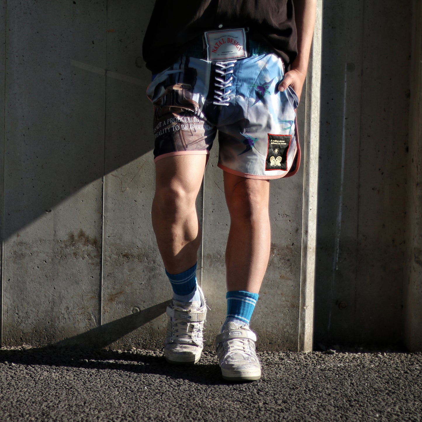 【予約商品：5月上旬以降のお届け予定】GDC x NATAL DESIGN "ROB SHORTS COLLAGE"