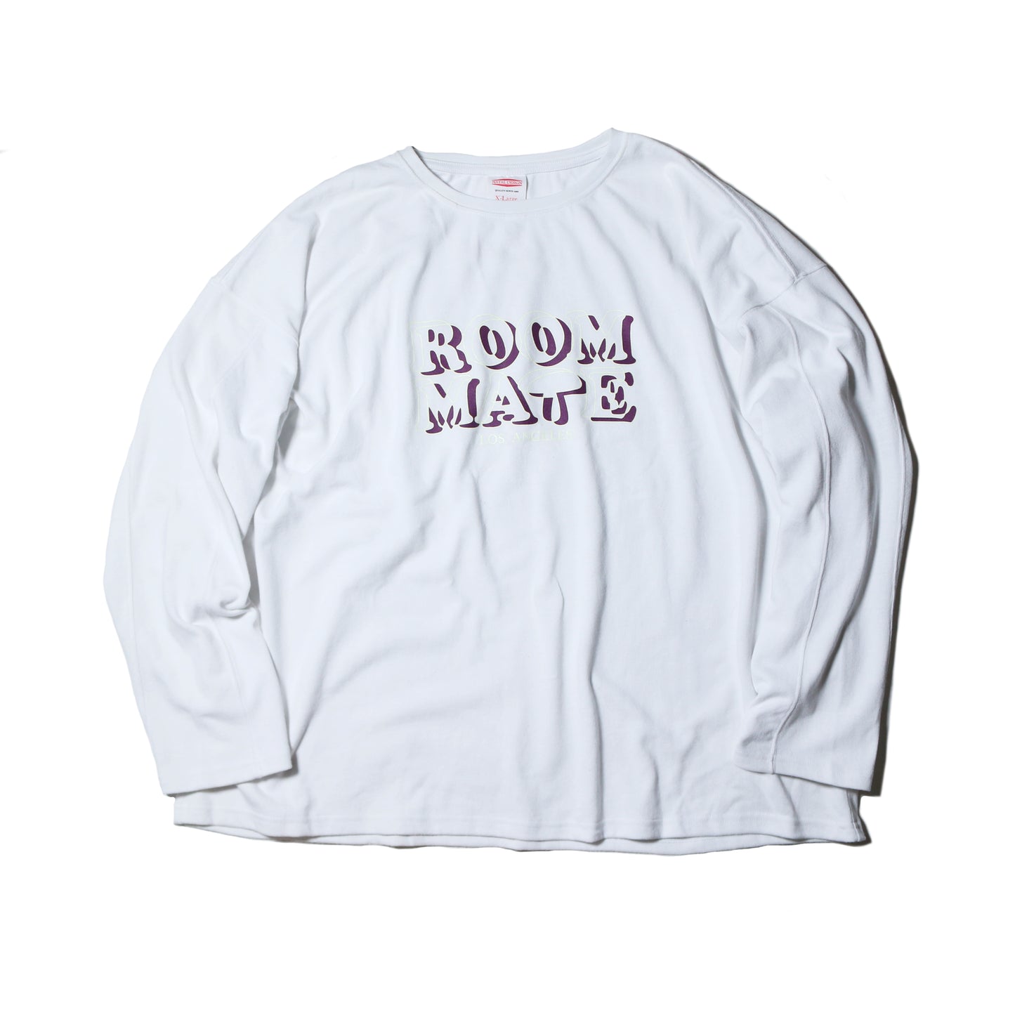 ROOM MATE MULTI PRINT L/S HEMP TEE