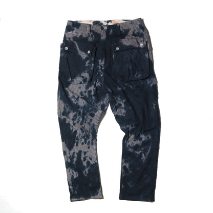 NATAL DESIGN × D.Y.E G55 Sarouel Flap Denim Pants