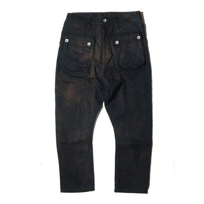 NATAL DESIGN × D.Y.E G55 Sarouel Flap Denim Pants