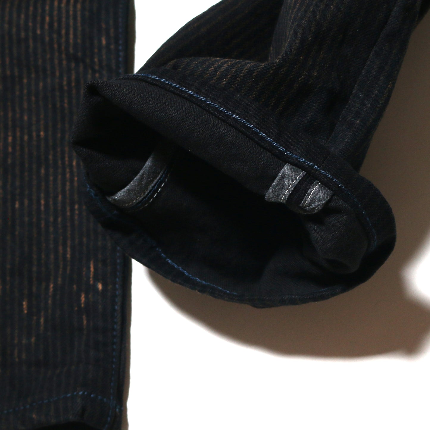 NATAL DESIGN × D.Y.E G55 Sarouel Flap Denim Pants