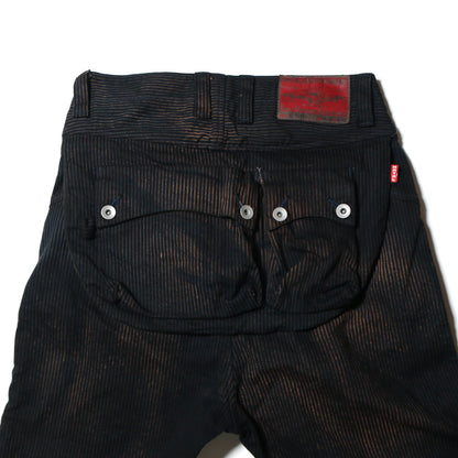 NATAL DESIGN × D.Y.E G55 Sarouel Flap Denim Pants