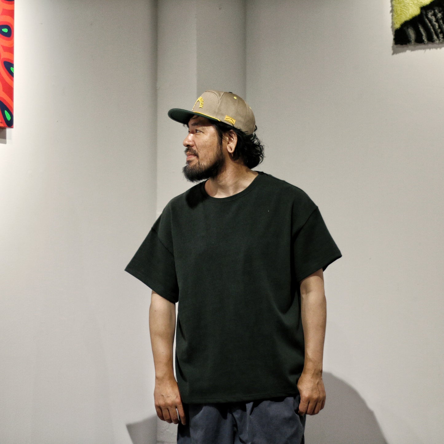 CREW NECK HEMP TEE HEAVY 6