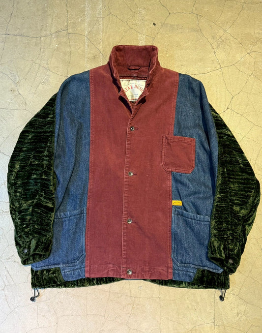 【予約商品：9月下旬以降のお届け予定】BRIAN JACKET SWITCH BLOCK